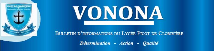 Le nouveau numéro de Vonona le bulletin de Picot de Clorivière est paru