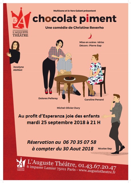 Affiche de Chocolat Piment