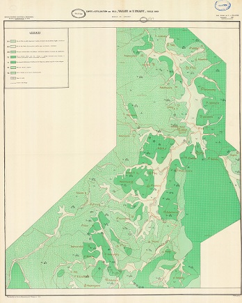 Imady carte de la vallee en 1958